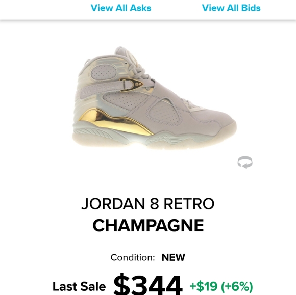 Jordan 8 champagne - Picture 11 of 11